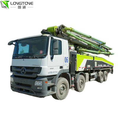 ZOOMLION использовало трейлер установило конкретный насос 56m 180M3/H с гидравлической системой