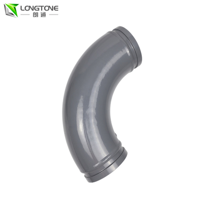 Longtone изгибая локоть стены близнеца труб DN125 *90D конкретного насоса